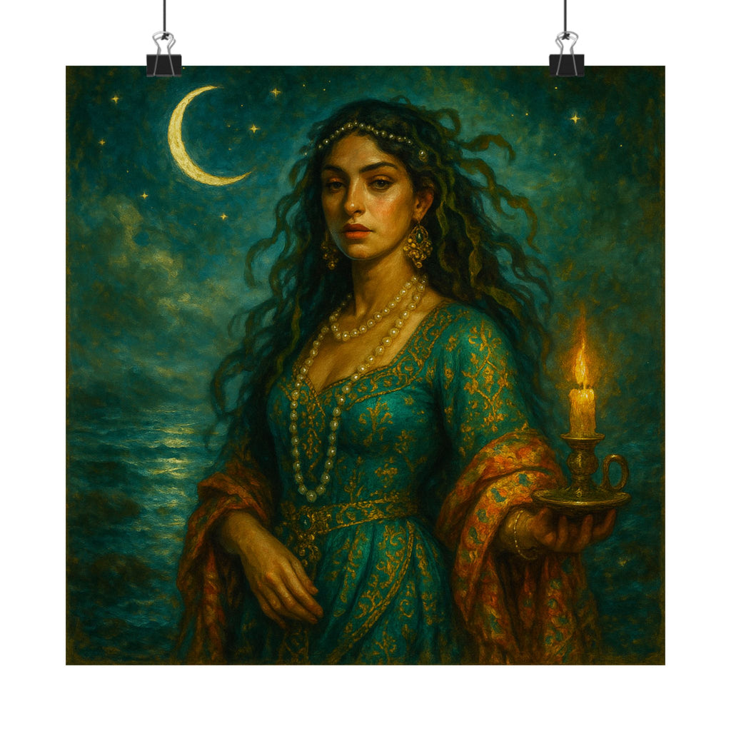 Tide-Pool Sea Witch — Pixel Bruja Art Print