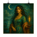 Tide-Pool Sea Witch — Pixel Bruja Art Print