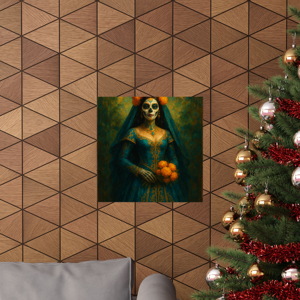 Dia de los Muertos Bride — Pixel Bruja Art Print