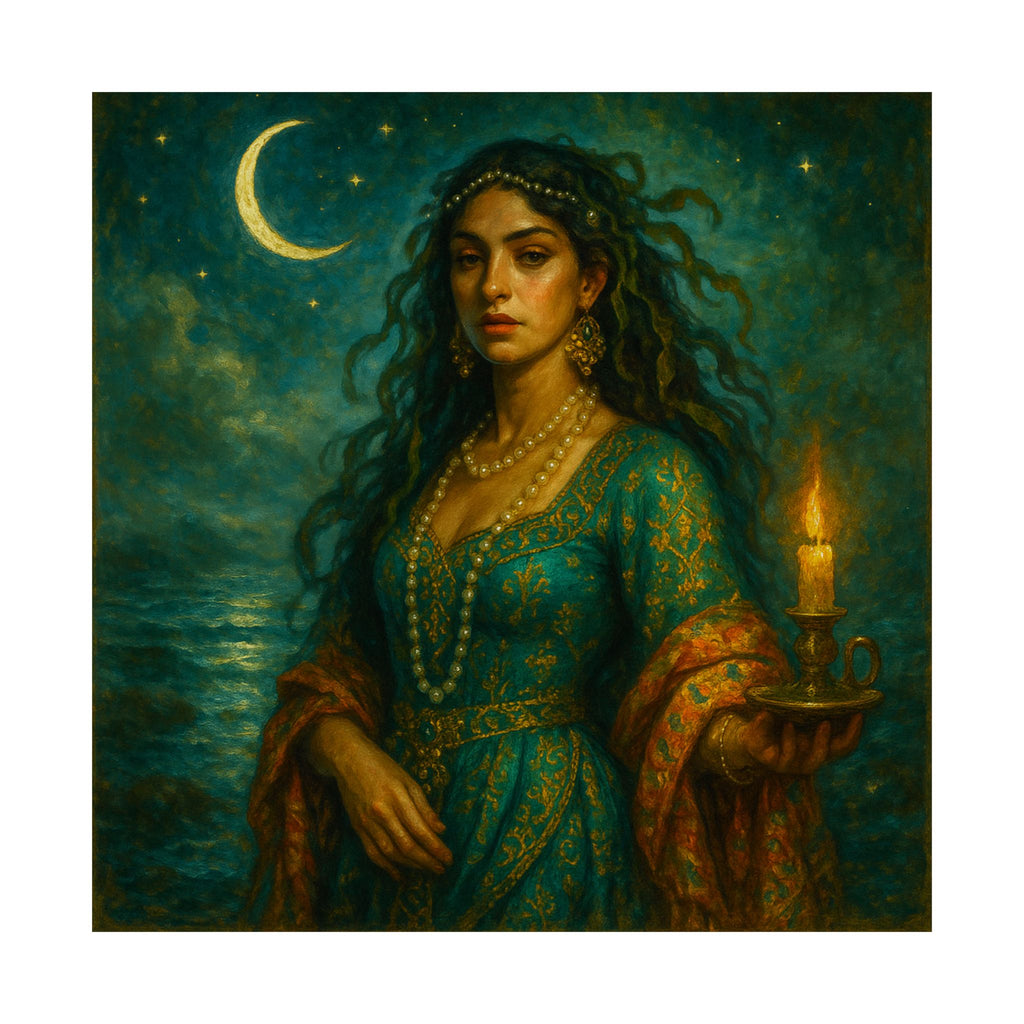 Tide-Pool Sea Witch — Pixel Bruja Art Print