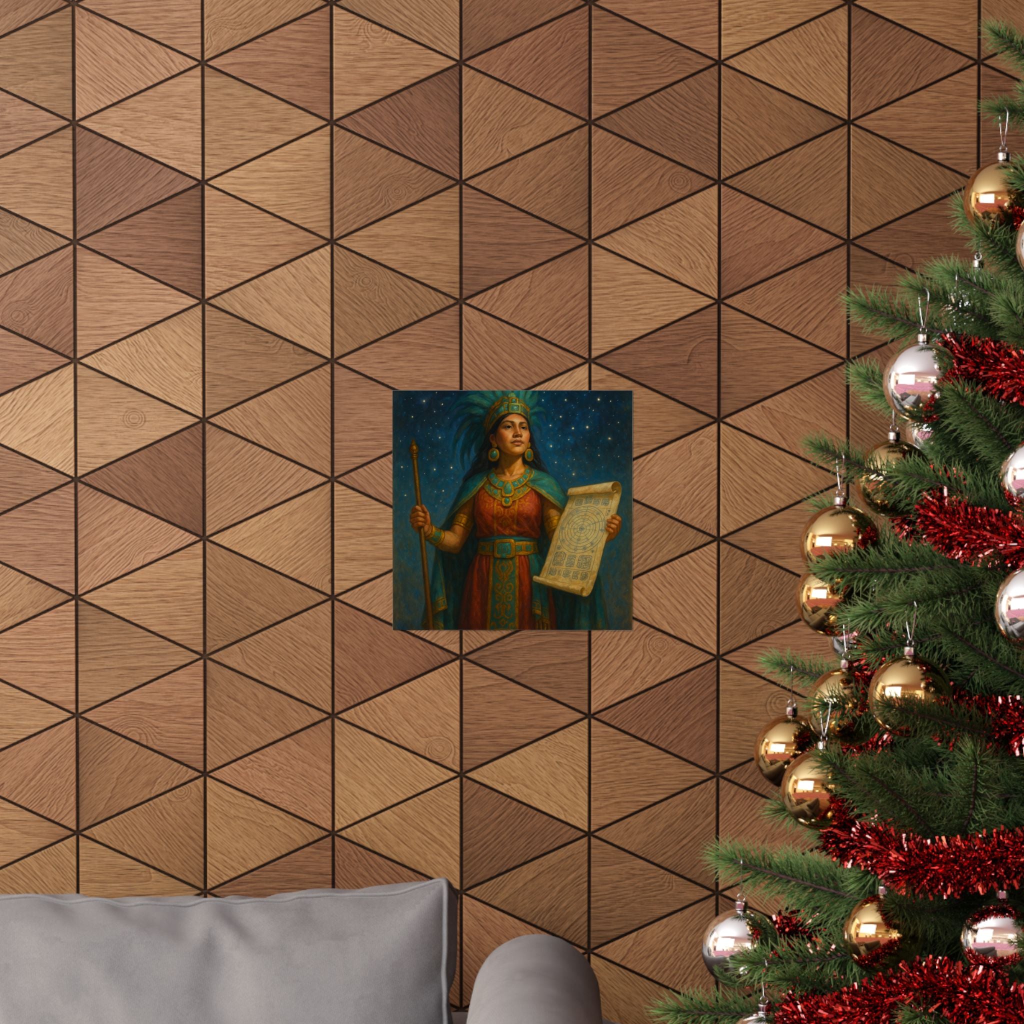 Mayan Astronomer-Priestess — Pixel Bruja Art Print